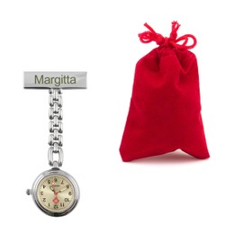 Nurse Quartz Clock Engraved with Sisters, Nurse Quartz Clock Metal with your engraving