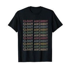 Retro Clout Archery Repetitive Vintage Archer T-Shirt