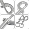 AKVIBG 2 Pack Heavy Duty Swivel Snap Hooks, 87mm Dog