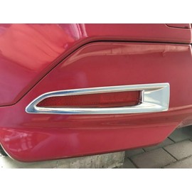 RUIQ Toyota Rumy [M900A/M910A] Exterior Chrome Plated Rear Fog Lamp Garnish Bezel Cover For Toyota ROOMY 2016 and Up
