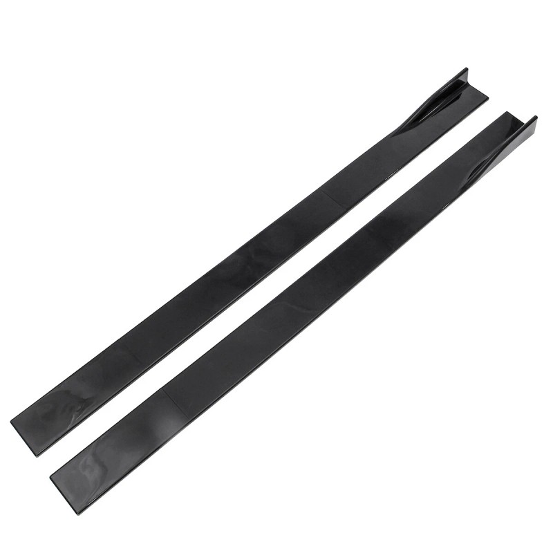 LUC For 08-14 MERCEDES W204 C250 C300 Side Skirts +