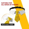 Dog Collar, Soft Polyester Dog Bow Tie with Metal Buckle