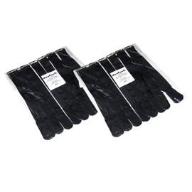 Set of 20 Velcro Cable Ties, 200 x 20 mm, Black