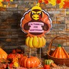 Otoolling Metal Turkey Stakes Thanksgiving Fall Outdoor Decorations Turkey Vegetarian