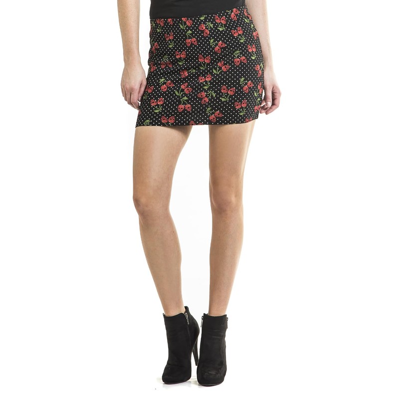 Rock Rebel by EMP Women's Black Skirts in Double Pack