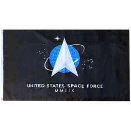 Trade Winds United States Space Force Premium Quality Heavy Duty Double Sided 100D Woven Poly Nylon Flag 3x5 3'x5' Banner Grommets (RUF)