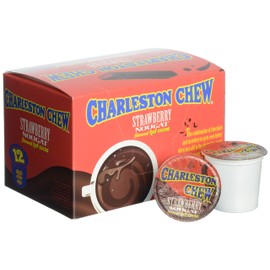 Charleston Chew Strawberry Hot Cocoa for Keurig K-Cup Brewers, 12 Count