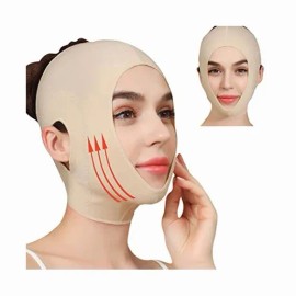 Mentonera Facial Reductora Papada Arruga Cachete Moldea 2pk