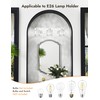 VOLISUN Crystal Vanity Lights - 3 Light Modern Stainless Steel