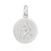 NKlaus 13437 Christopher Pendant 925 Silver Matte Diamond Coated 13