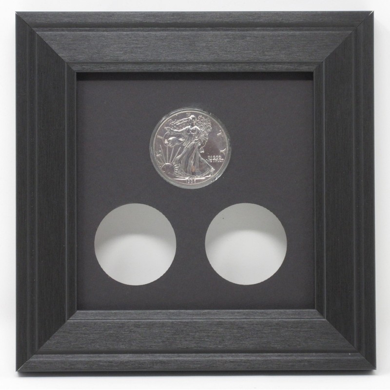 American Eagle 3 Coin (Not Included) Wall Display Picture Frame