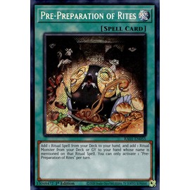 Pre-Preparation of Rites (Secret Rare) - RA01-EN055 - Secret Rare - 1st Edition