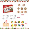 Advent Calendar Children Brain Teaser Puzzle Educational Brain Training Christmas