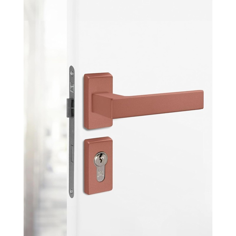 Gedotec Narrow Frame Handle Set Aluminium 1 Set Door Fitting
