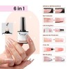 VENALISA Builder Nail 6 Piece Set, Quick Construction Extension Base