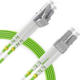 OM5 Multimode Fibre Patch Cord - Duplex - 50/125um OM5 100g (SWDM) / beyondtech pureoptics Series 5m (16.4ft) LC to LC