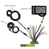 FOUF Electric Bike Controller, 22A 36V/48V 500W Brushless Motor Controller