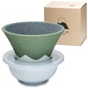Ceramic Reusable Coffee Filter Dripper Paperless Sustinable Mt. Fuji Made