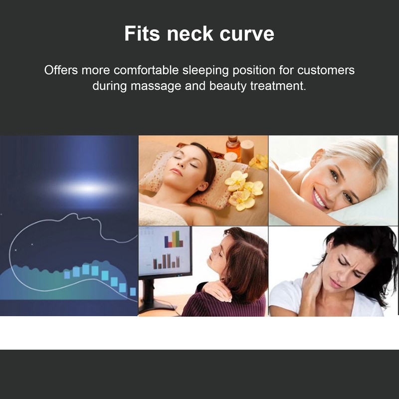 Massage Table Face Cushion Universal PU Leather Square Massage Face