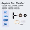 51072-54 Headlight Headlamp Motor Repair Kit with Fix Brass Gear