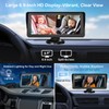 Dual Baby Car Camera for 2 Kids - 6.9'' Split