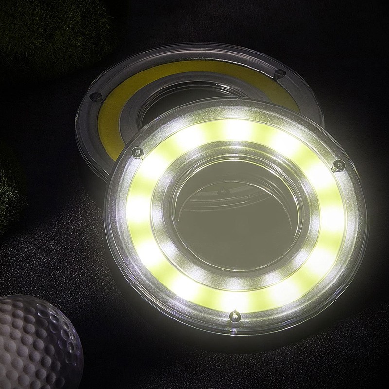 Retisee Night Golf Lights LED Glowing Putting Green Flags and