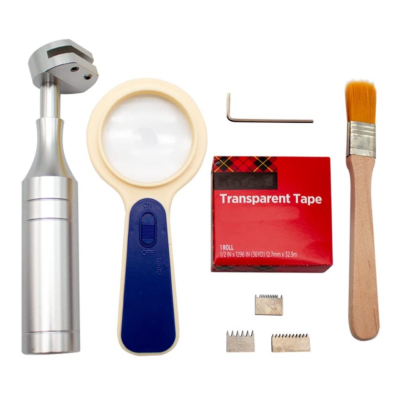 Toplionace QFH-A Cross Cutter Adhesion Tester, Grid Cut Tester Kit,