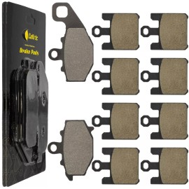 Caltric Front & Rear Brake Pads for Kawasaki ZX6R ZX-6R Ninja ZX636 2003 2004 2005 2006