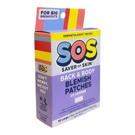 SOS Saver of Skin Blemish Patches, Dermatologist Tested - SOS Back & Body