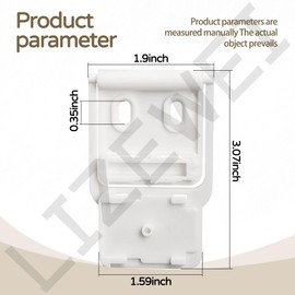 Garage Door Bracket for Current Sim-pliSafe Entry Sensor, Sensor Not Included - Easy Installation Garage Door Security Accessory