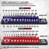 Magnetic Socket Holder Organizer Set: Detachable Drive Sockets Storage Tray,