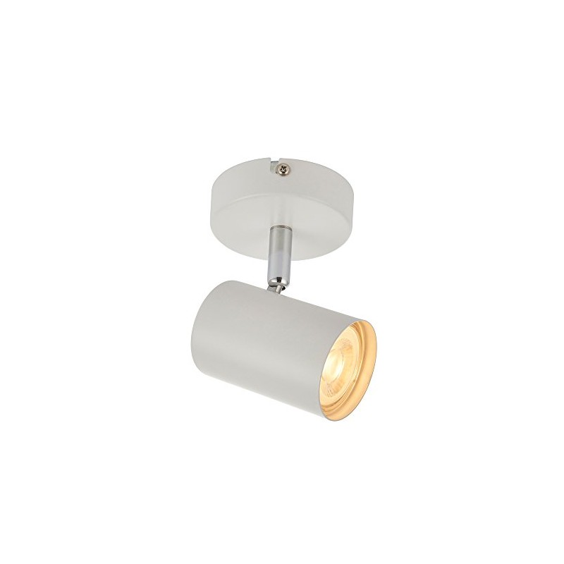 Saxby Arezzo 7W Single Matt White Decorative Commercial Domestic Adjustable