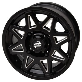 4/137 Tusk Tintic Wheel 15x7 5.0 + 2.0 Milled/Black For HONDA Talon 1000X Fox Live Valve 2021-2022