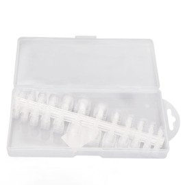 240 Uñas Postizas de los Pies, Cubierta Completa, Multiusos, Brillantes, Bricolaje, Uñas Postizas, Cubierta Completa, Uñas Postizas, Cubierta Completa, 240 Unidades, Uñas Artificiales, Cubierta (Transparente)