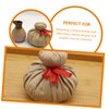 ORFOFE 2pcs Chinese Herbal Massage Balls Natural Warming Bags for