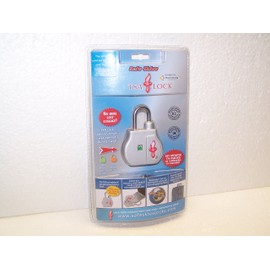 Safe Skies Rubberized BoomerangIt TSA Luggage Lock