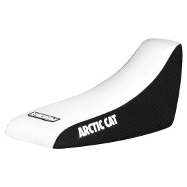 Arctic Cat 50 90 Gripper Seat Cover  2002 - 2005 BLACK/WHITE standard #256
