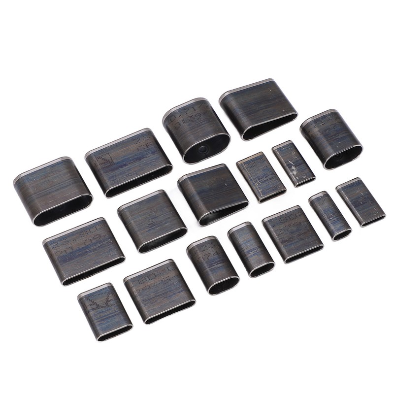 17 Pcs Oval Leather Punching Die Set Mold Cutting Kit