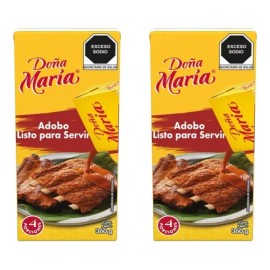 Dona Maria  Doña María Adobo Listo Para Servir 360 G (2 Piezas)