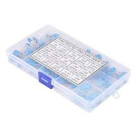 300 Pieces 15 Values High Voltage 0.1nF ~ 22nF Capacitors High Voltage Ceramic Capacitors Assortment Kit