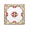 Le Cadeaux Vischio Holiday Collection Melamine 11 inch Square Serving