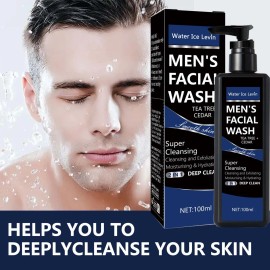 Espuma De Limpeza Facial Masculina F, Hidratante E De Limpez