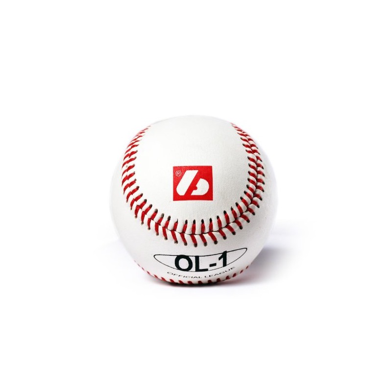 BARNETT OL-1 competition baseball ball size 9",2 pieces, white.