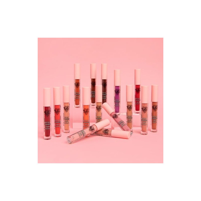 Kimchi Chic Mattely Poppin Liquid Lipstick Tono 08 Head Queen