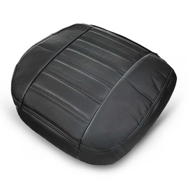 A-Premium Black Seat Bottom Cover Compatible with Hummer H2 2003 2004 2005 2006 2007 Front Left Driver Side