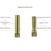 20 Pairs Amass 4.0mm 4mm Gold Banana Bullet Connector Plug