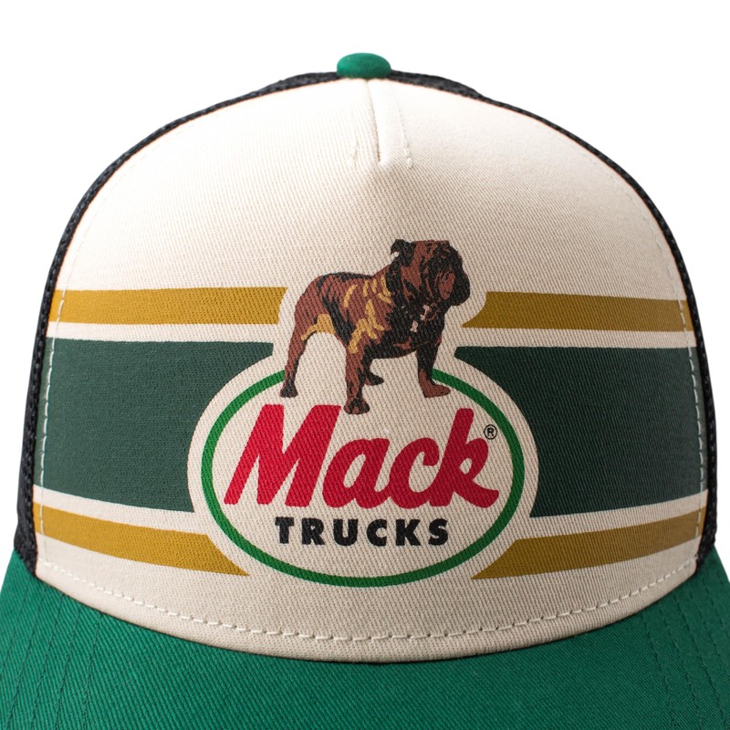 AMERICAN NEEDLE Sinclair Mack Trucks Adjustable Snapback Trucker Baseball Hat