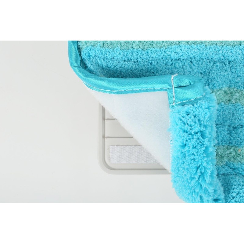 Yamazaki Sangyo 208609 Floor Wiper for Wiping, Microfiber Wet Mop