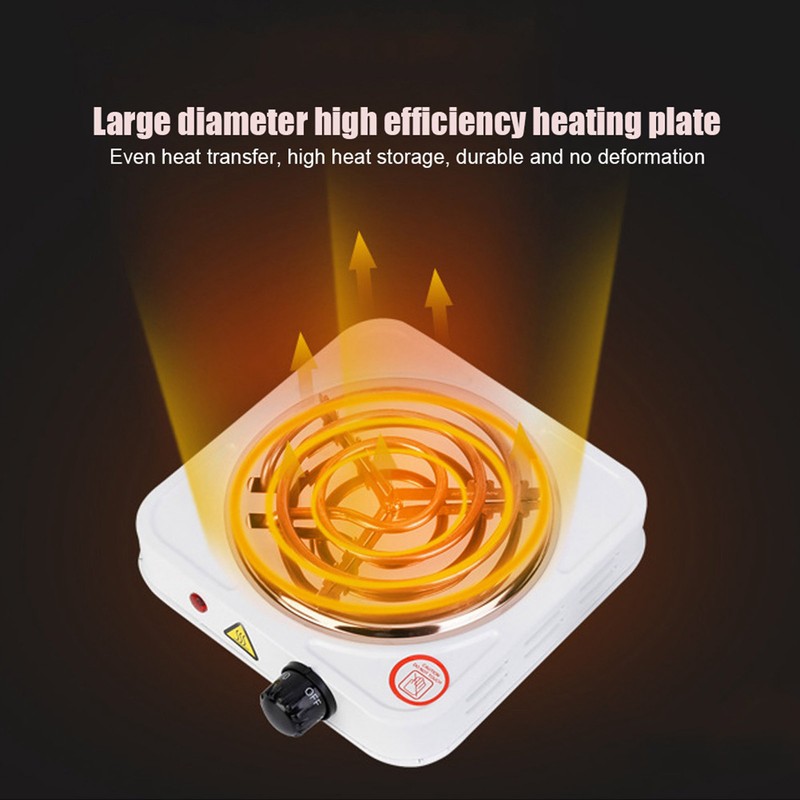 1000W Stainless Steel Portable Single Tube Electric Stove Home Electric