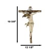 Ebros Large Jesus Christ at Calvary Crucifix INRI Wall Cross
